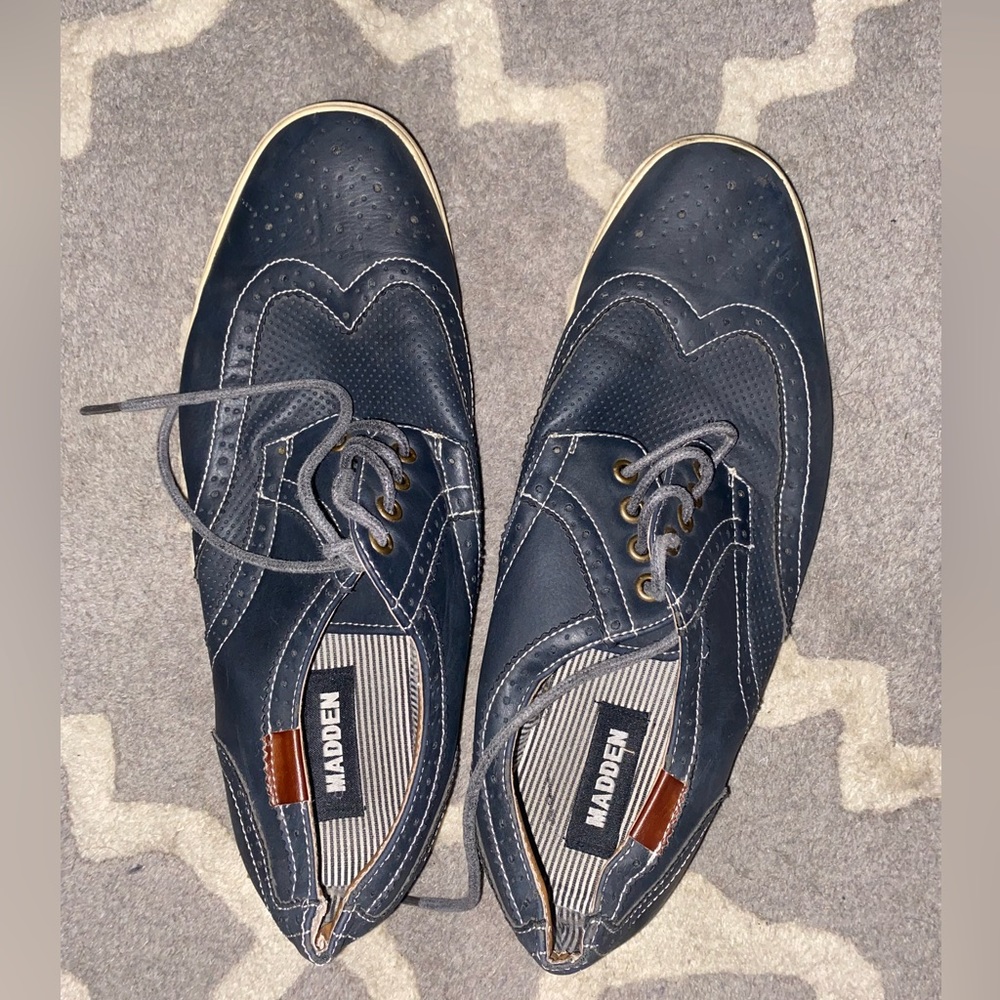 Madden Navy Blue Sneakers